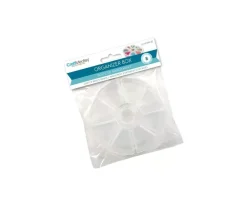 Clearance Caja de almacenamiento redonda con 8 compartimentos Organización