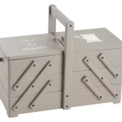 New Caja de costura de madera Maderas