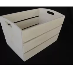 Clearance Caja de frutas con asas Organización|Maderas
