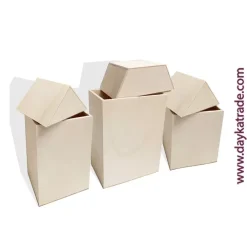 Outlet Caja de Madera Casita Pequeña Dayka 28x12cm Organización|Maderas
