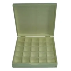 Online Caja de madera con 25 divisores Maderas