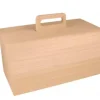 Caja de Madera con Bandeja Desmontable Maderas|Organización