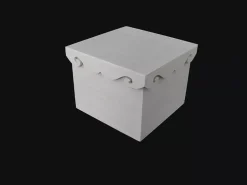 New Caja de madera con tapa decorada Organización|Maderas