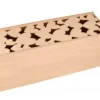 Caja de Madera con Tapa de Corazones Maderas|Organización
