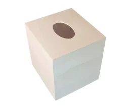Hot Caja de madera cuadrada para pañuelos Maderas