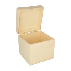 Sale Caja de madera Cubo Maderas