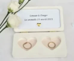 Hot Caja de Madera para Anillos de boda On se Marie Maderas
