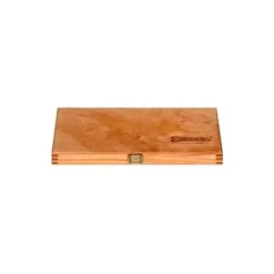 Outlet Caja de madera y 3 pinceles sintéticos acuarela 8700 Pinceles Y Brochas