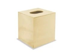 Hot Caja de Pañuelos de Madera Cuadrada Maderas
