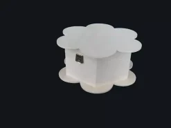 Outlet Caja hexagonal con forma de flor Organización|Maderas
