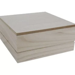 Sale Caja Joyero con Tapa 20x20x9cm Organización