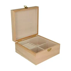 Discount Caja joyero de madera Maderas