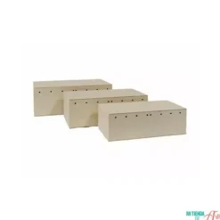 Sale Caja lazos rectangular pequeña Maderas