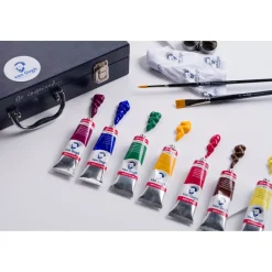 Clearance Caja Maletín acrílicos y accesorios Starter Box XL Pinturas Acrílicas