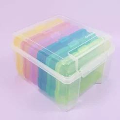 Clearance Caja Organizadora con 6 Mini Cajas para Fotografías y Crafts Organización