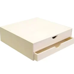 New Caja organizadora de dos cajones Organización|Maderas