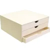 Best Caja organizadora de tres cajones Organización|Maderas