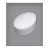 Best Caja Ovalada de Porexpán 15,5x11,5x8 cm. Porexpán, Celulosa Y Plástico|Navidad