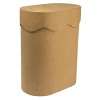 Clearance Caja ovalada olas de papel maché Organización|Cartón Y Papel Maché