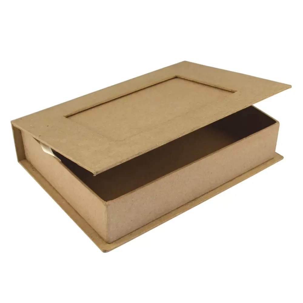 Online Caja Papel Maché con Ventana Organización