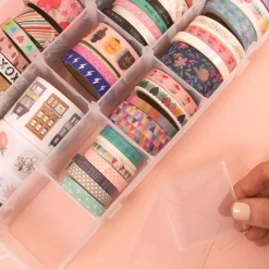 Clearance Caja Para Organizar Washi Tapes Organización|Papeles