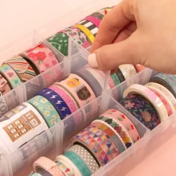 Clearance Caja Para Organizar Washi Tapes Organización|Papeles