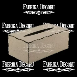 Caja para pañuelos en DM Organización|Maderas
