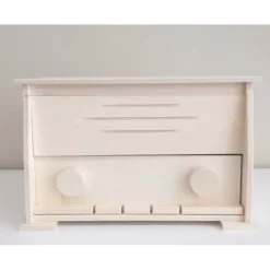 Discount Caja radio de madera Maderas