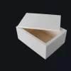 Sale Caja rectangular de chopo con tapa Organización|Maderas