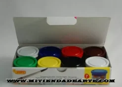 Clearance Caja temperas 35 ml. 7 piezas Niños Niños Y Regalos
