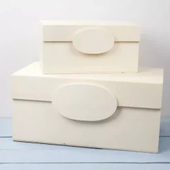Cajas ovaladas Maderas