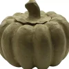New Calabaza de Papel Maché Cartón Y Papel Maché