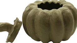 New Calabaza de Papel Maché Cartón Y Papel Maché