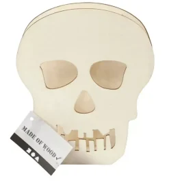 Hot Calavera de Madera Niños Niños Y Regalos|Maderas