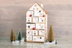 Clearance Calendario de Adviento Casa con estrellas Calendarios De Adviento