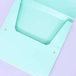 Online Carpeta con Profundidad para Papeles Turquesa 30x30cm Organización
