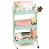 Sale Carrito Con 3 Bandejas Aqua Organización