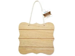 Outlet Cartel de Madera de Listones 40cm Maderas