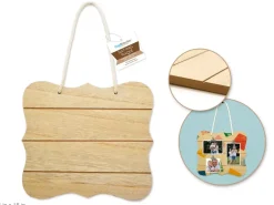 Outlet Cartel de Madera de Listones 40cm Maderas