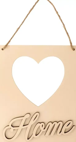 Cartel de Madera Home Maderas
