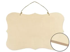 Sale Cartel de Madera Para Colgar 30cm Maderas