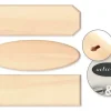 Online Cartel de Madera Para Colgar Rectangular Esquinas Cortadas Maderas
