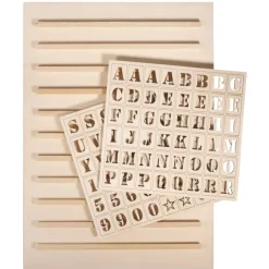 Hot Cartel Letterboard de madera Maderas