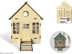 Discount Casa de Muñecas de Madera Maderas