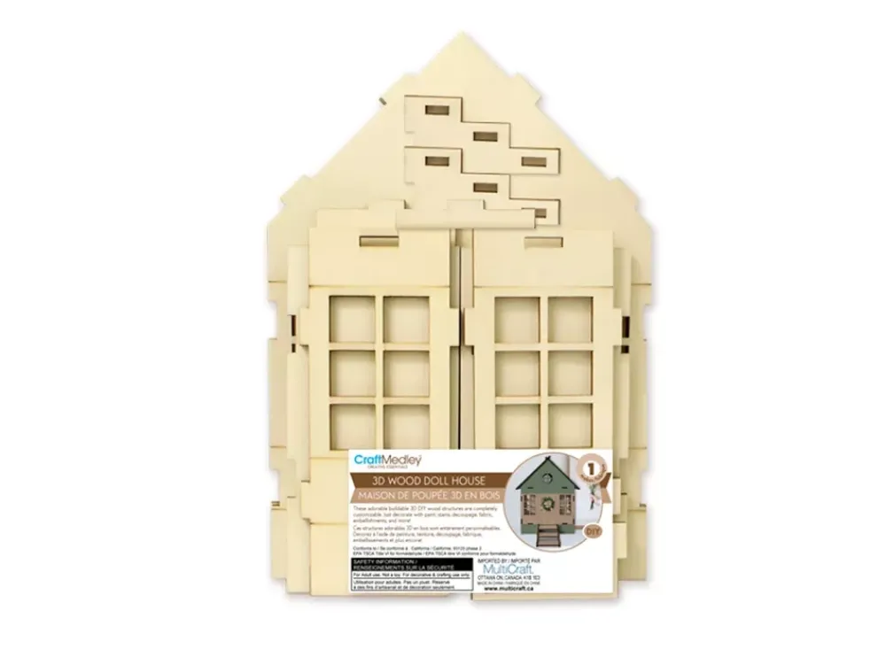 Discount Casa de Muñecas de Madera Maderas