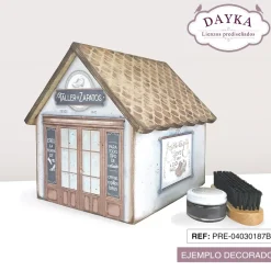 Outlet Casita de Betunes de Madera Dayka Organización