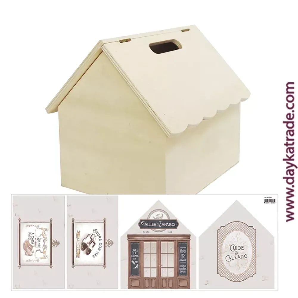 Outlet Casita de Betunes de Madera Dayka Organización