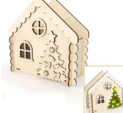 Online Casita de Navidad 20x10cm Navidad|Maderas
