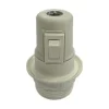 Discount Casquillo blanco con interruptor Lámparas