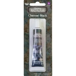 Cera Mate Charcoal Black Art Alchemy Ceras, Pátinas Y Tintes